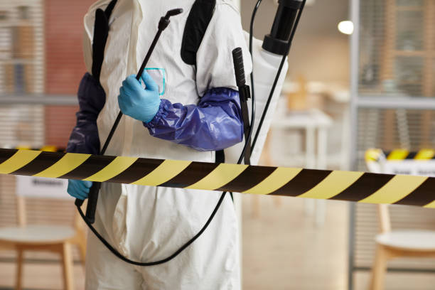 Professional Biohazard technician working in Bridgewater, VA